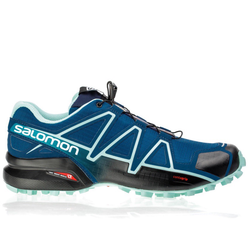 Кроссовки SALOMON SPEEDCROSS 4 W Poseidon/Eggshe 